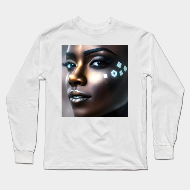 Beautiful Sorceress (1) - Black Magic Woman Long Sleeve T-Shirt by TheThirdEye